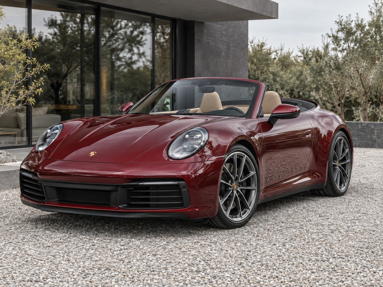 AURELのポルシェ911カブリオレの生成イメージ